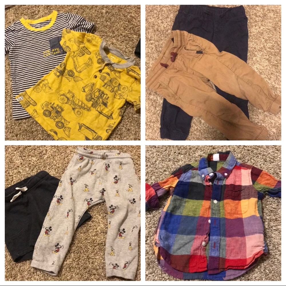 Toddler clothes. Gap, H&M, Carter’s
